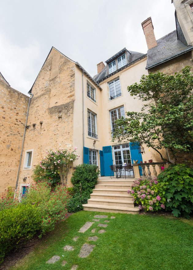 Façade maison côté jardin